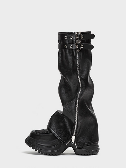 Retro Platform Sneakers