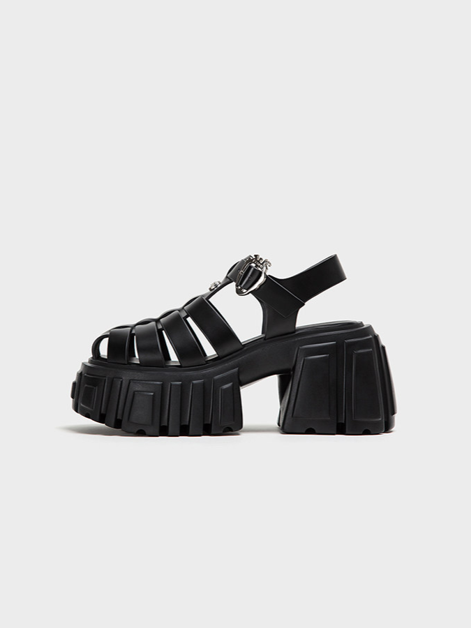 Chunky Platform Fisherman Sandals