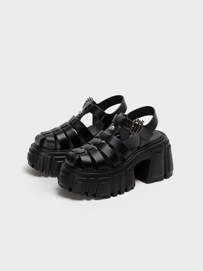 Chunky Platform Fisherman Sandals