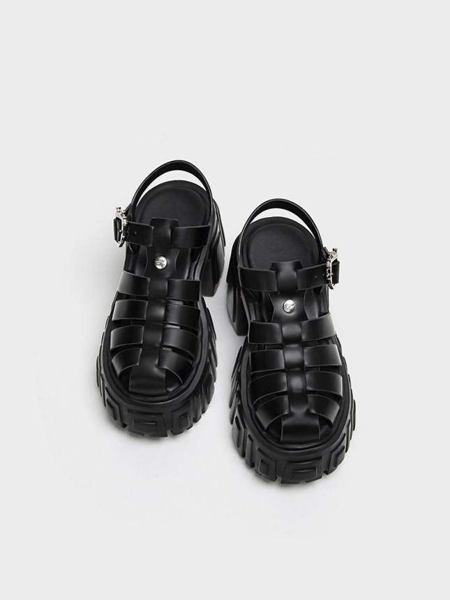 Chunky Platform Fisherman Sandals