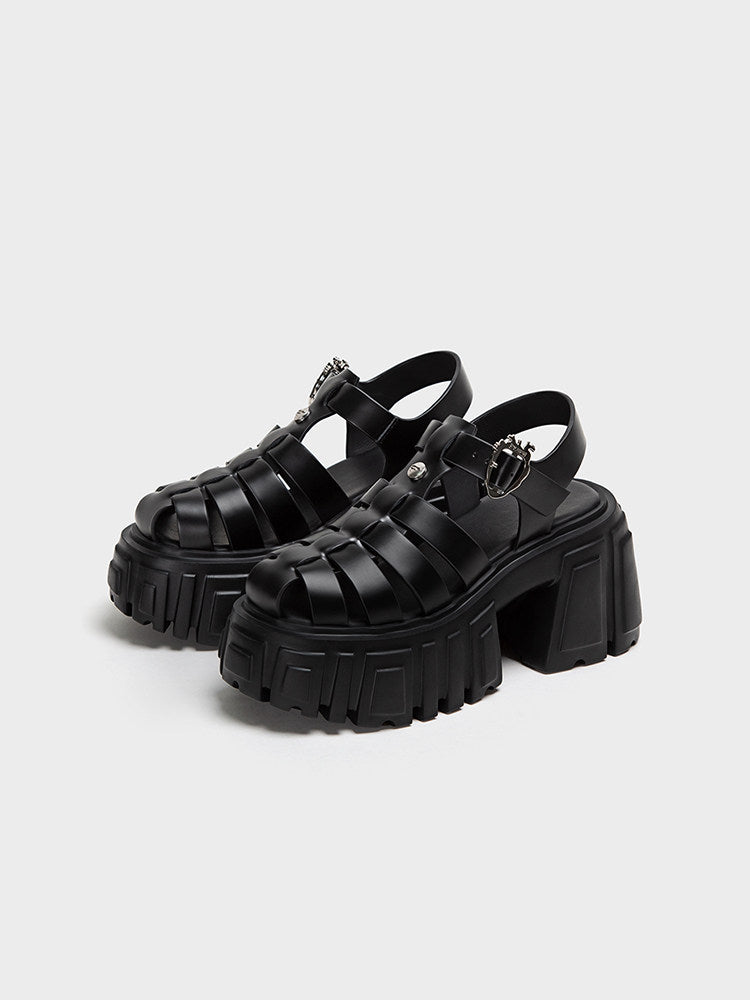 Chunky Platform Fisherman Sandals