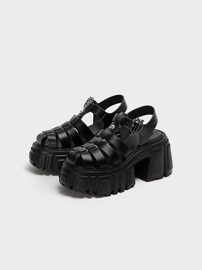 Chunky Platform Fisherman Sandals