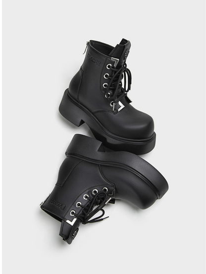 Chunky Platform Ankle Boots