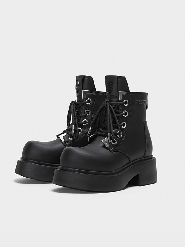 Chunky Platform Ankle Boots