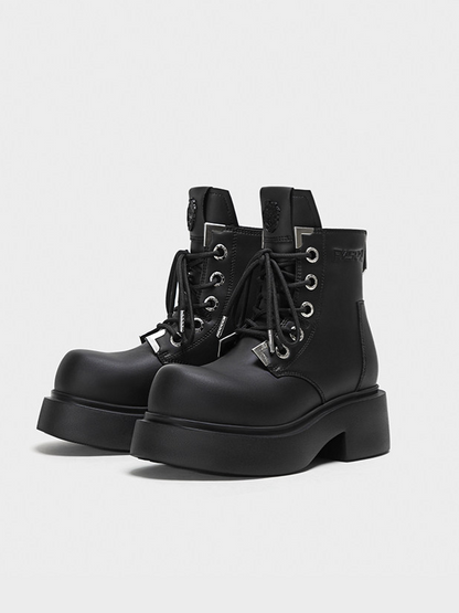 Chunky Platform Ankle Boots