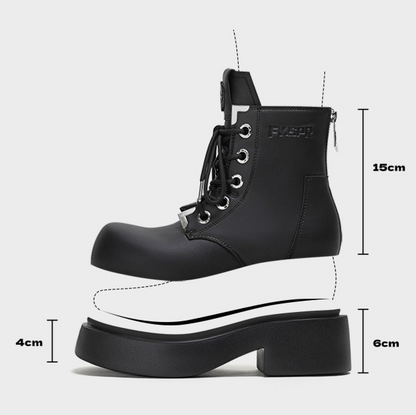 Chunky Platform Ankle Boots