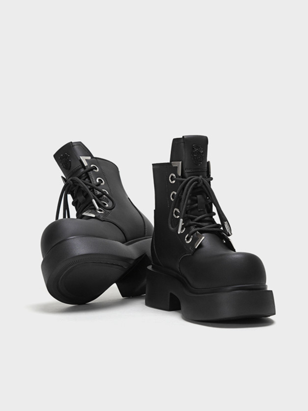 Chunky Platform Ankle Boots