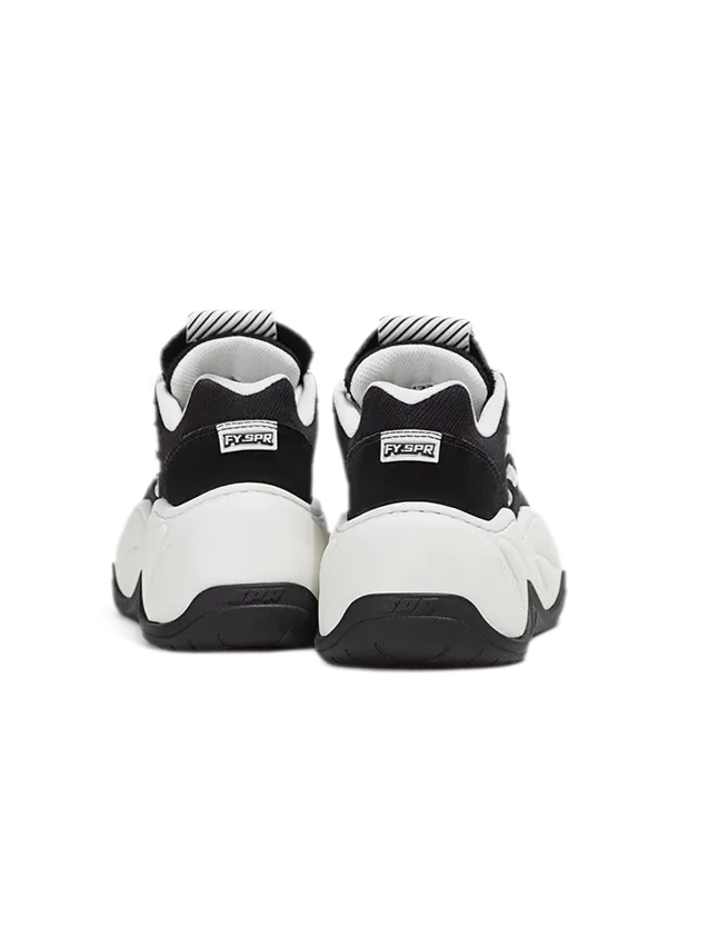 Wave Sole Platform Sneakers