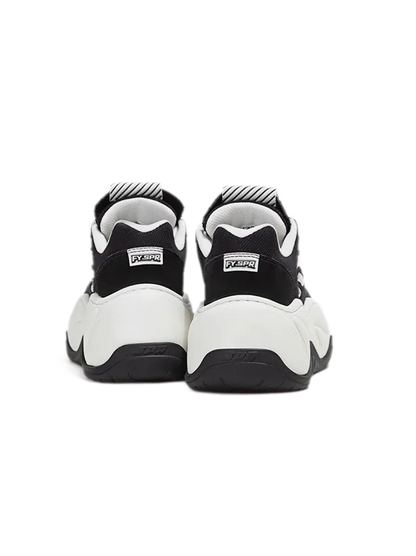 Wave Sole Platform Sneakers