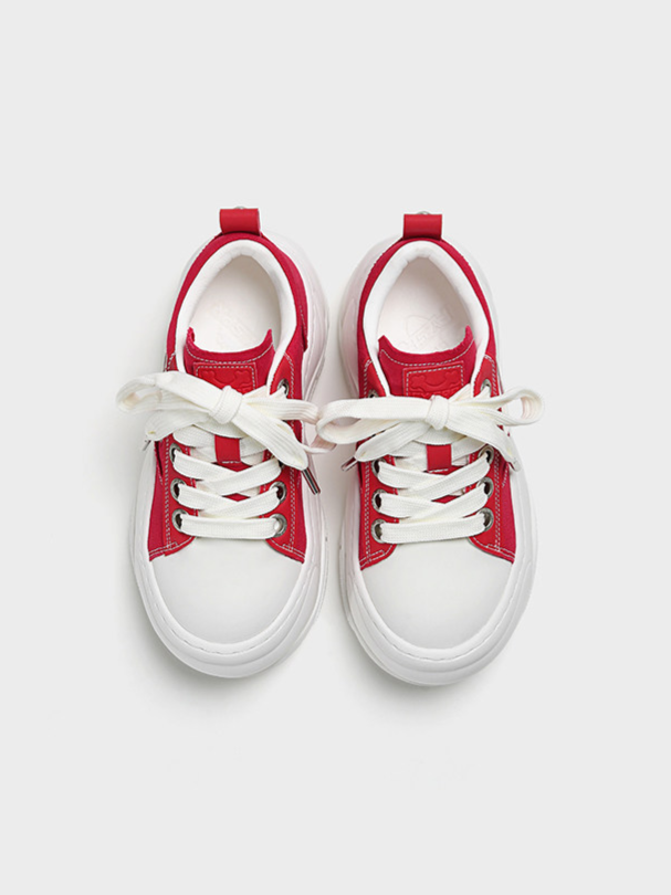 Wave Sole Height Sneakers