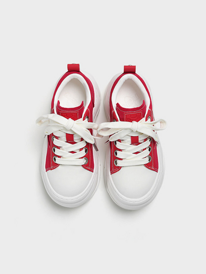 Wave Sole Height Sneakers