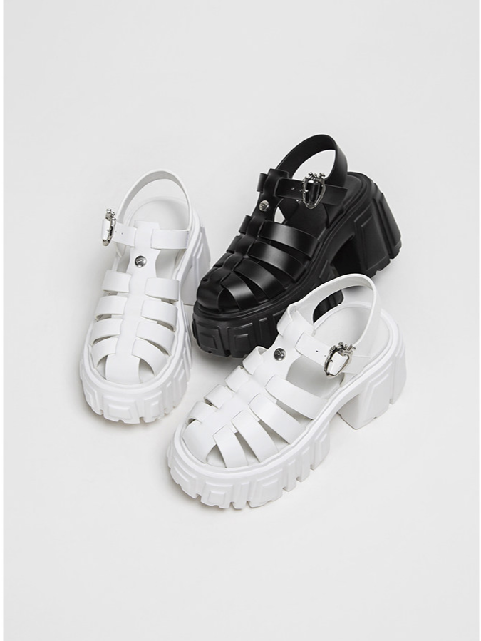 Chunky Platform Fisherman Sandals