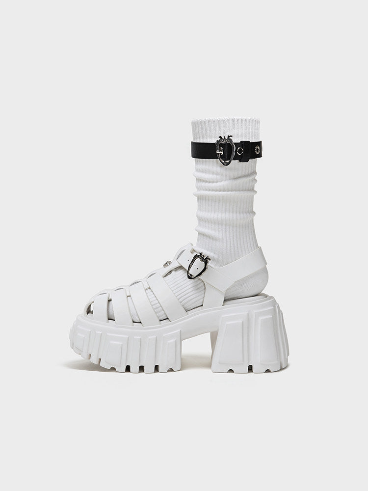 Chunky Platform Fisherman Sandals