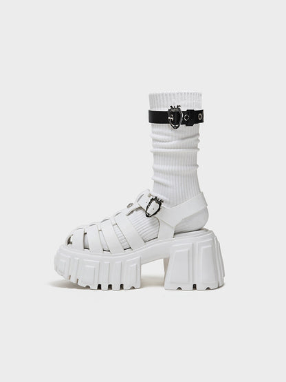 Chunky Platform Fisherman Sandals