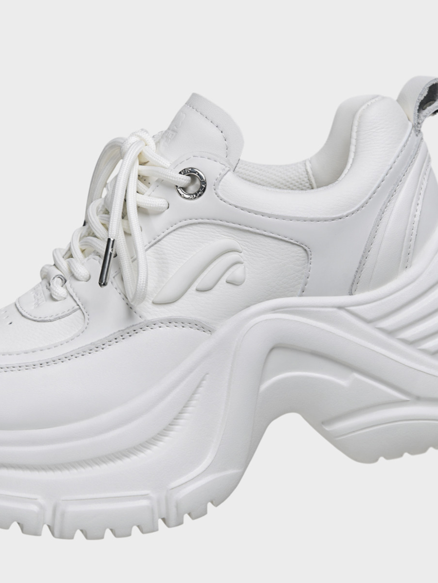Leather Sculpted Dad Shoes
