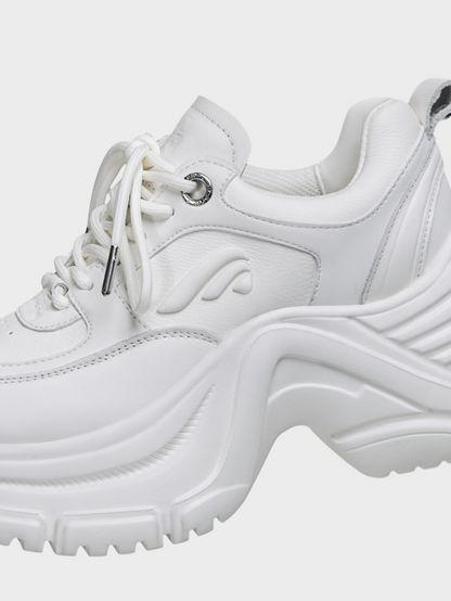 Leather Sculpted Dad Shoes