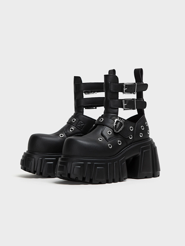 Punk Platform Roman Boots
