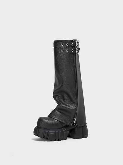 Platform Ankle Boots