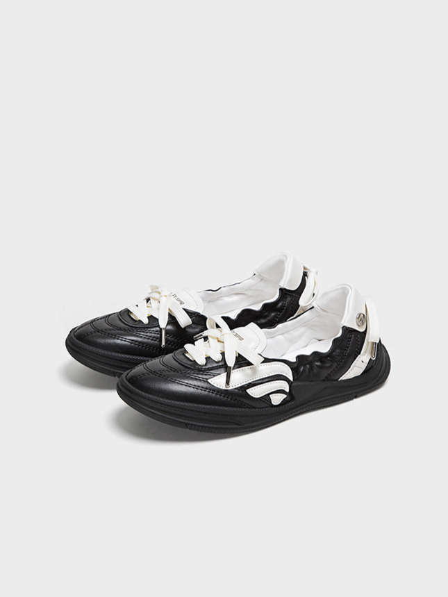 Ribbon Ballet Flat Shoes