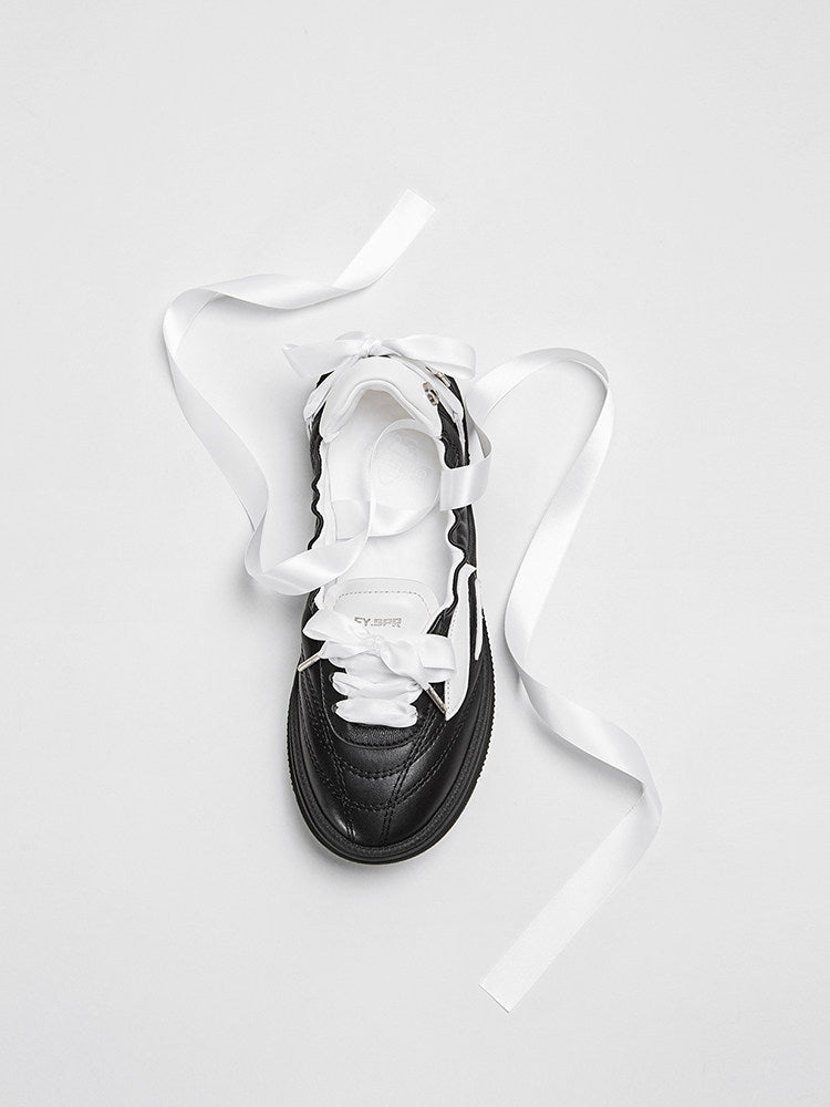 Ribbon Ballet Flat Shoes