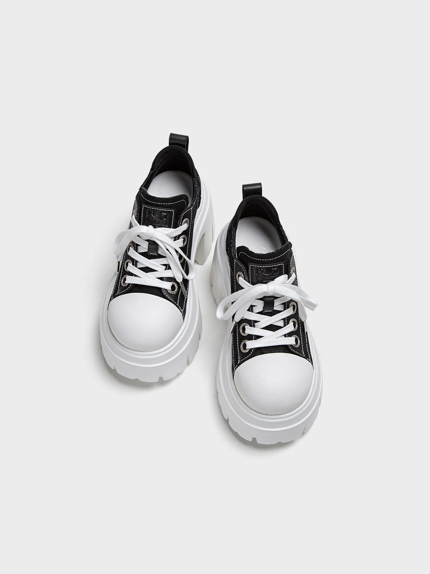 Chunky Platform Canvas Shoes