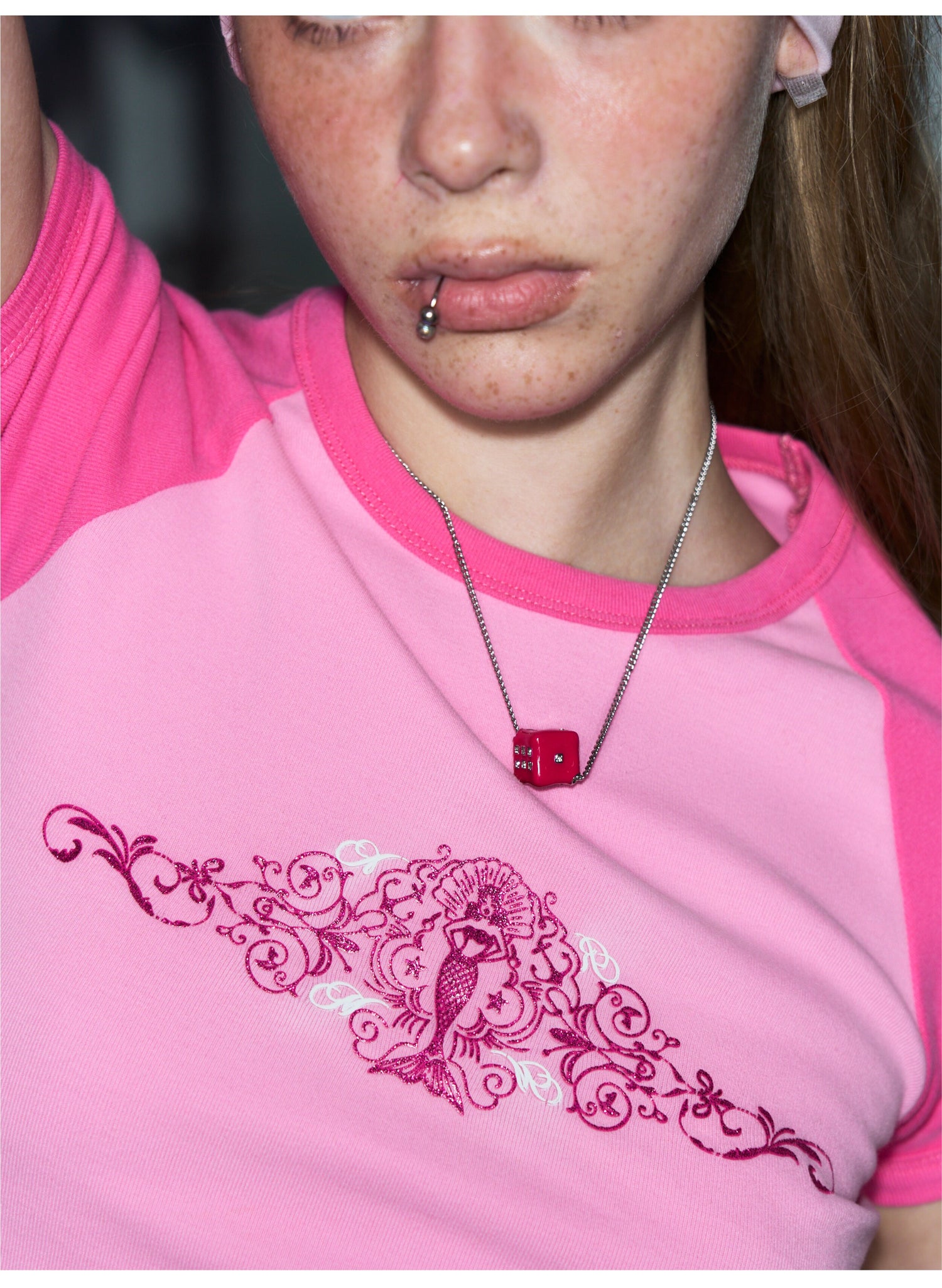 Dice Pendant Necklace