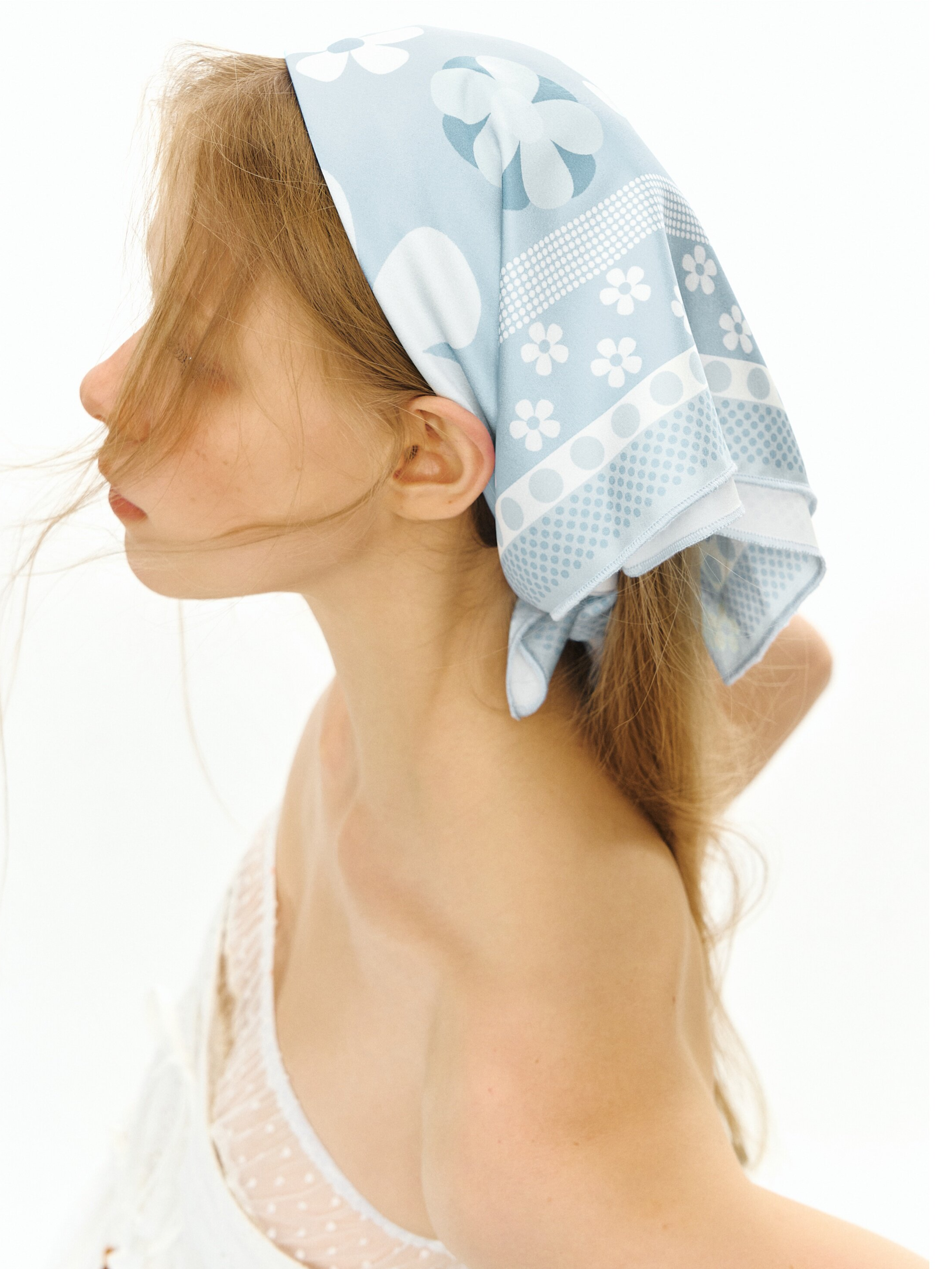 Graphic Square Head Scarf
