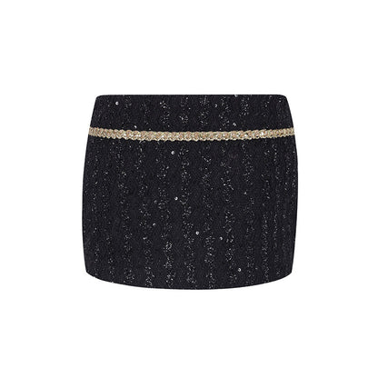 Tweed Mini Skirt