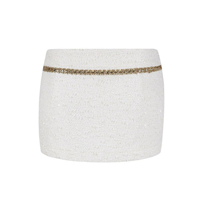 Tweed Mini Skirt