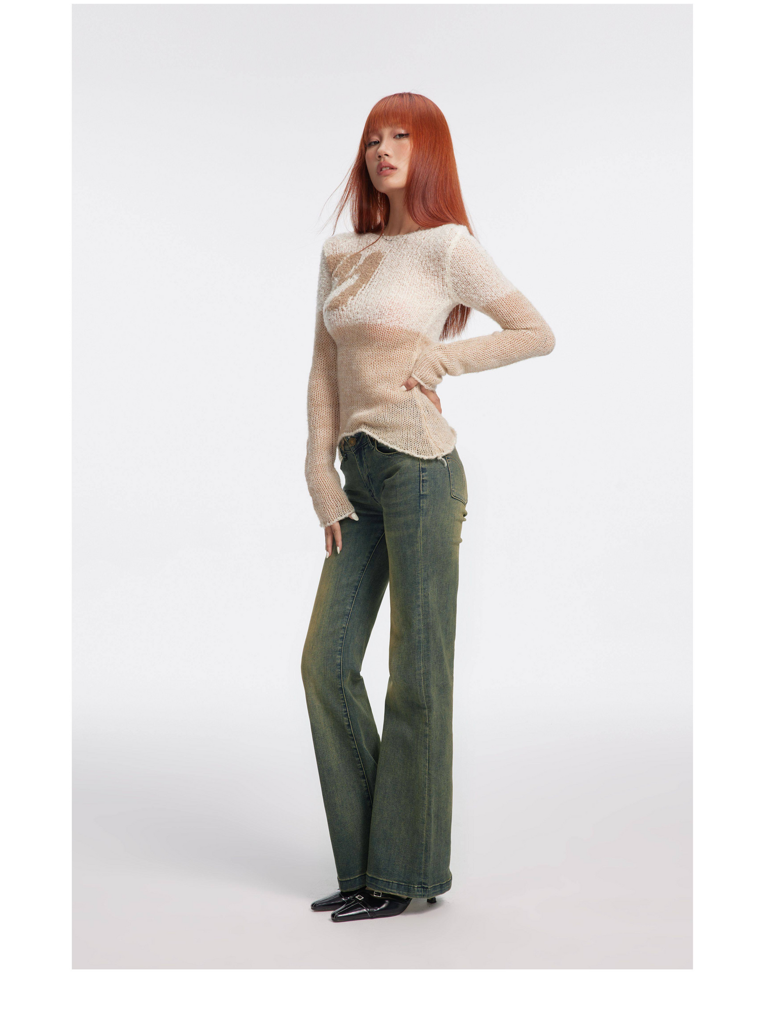 Vintage Micro-Flare Jeans