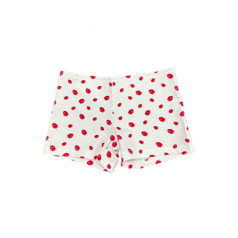 Strawberry Print Lounge Shorts