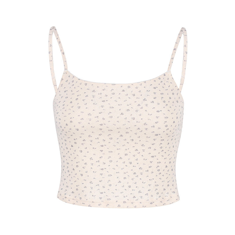 Floral Lace Trim Cami