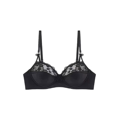 Lace Half-Cup Bra