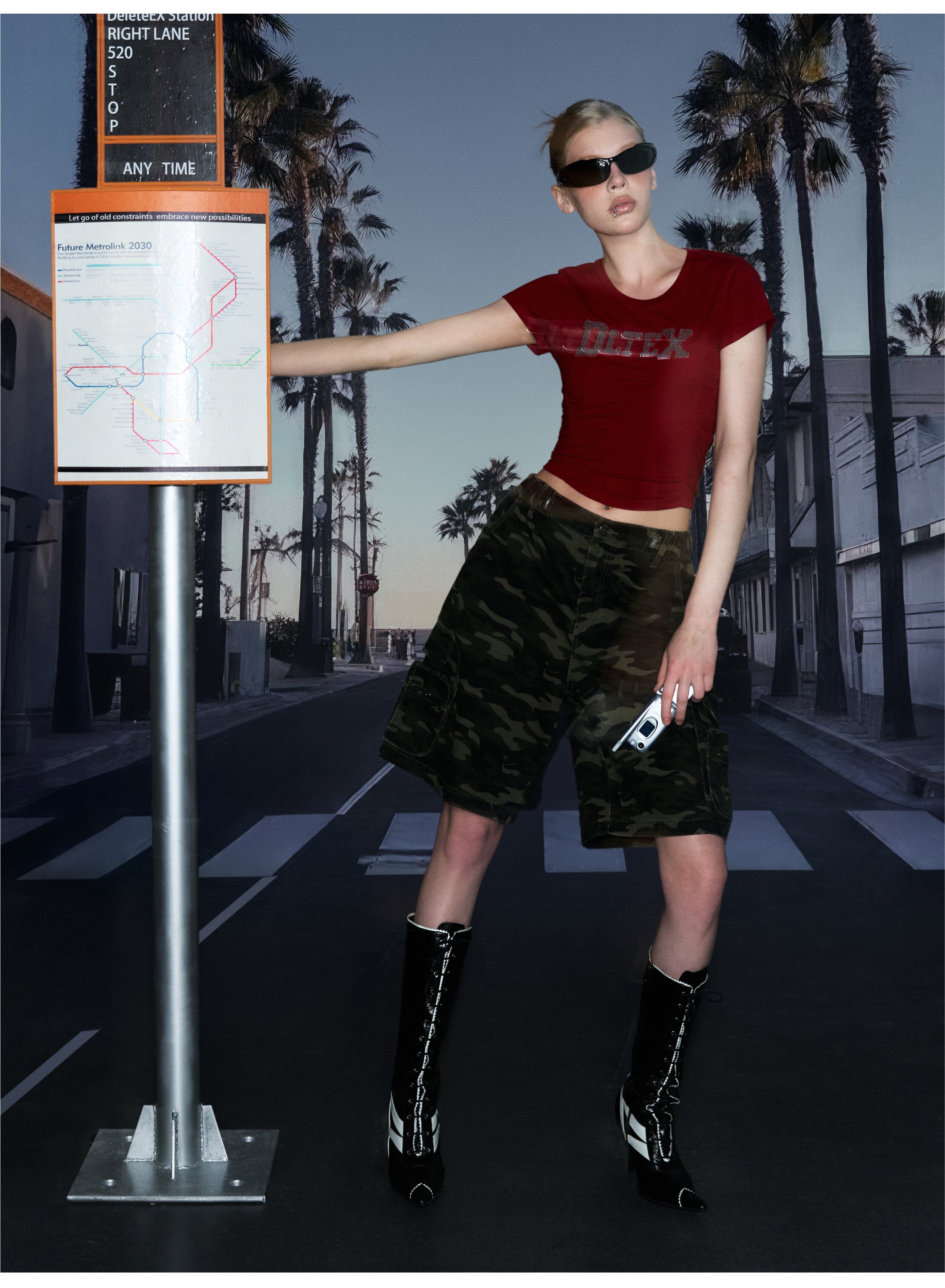 Sequin Slim Fit T-Shirt