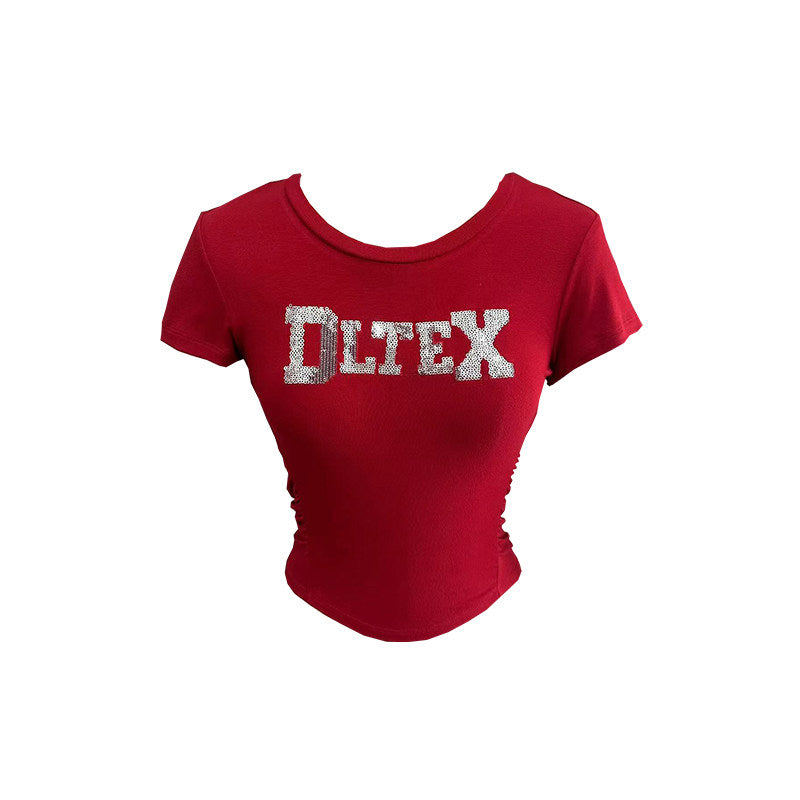 Sequin Slim Fit T-Shirt