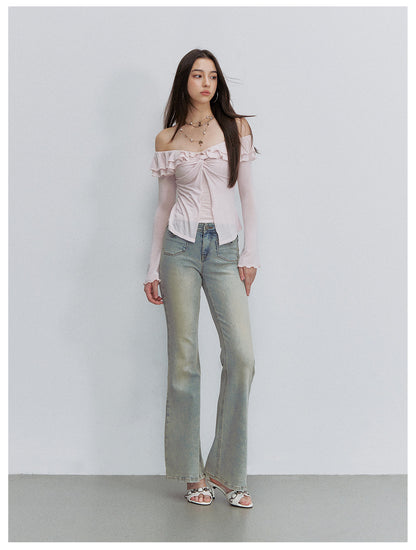 Ruffle Off-Shoulder Top