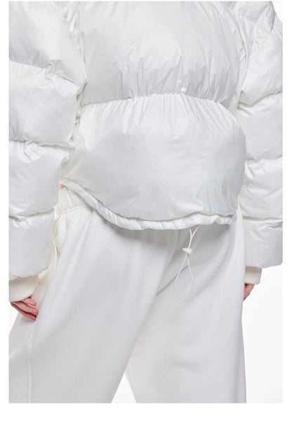 Padded Funnel Collar Jacket