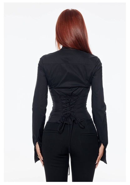 Corset Tie Shirt