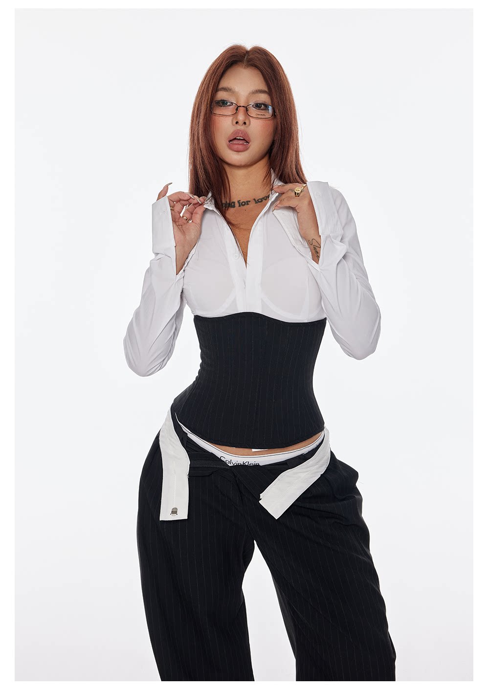 Corset Tie Shirt