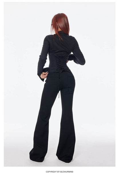 Corset Tie Shirt