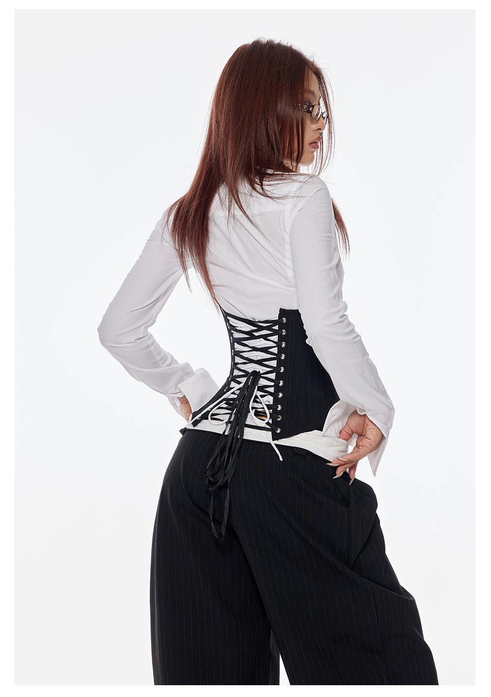 Corset Tie Shirt