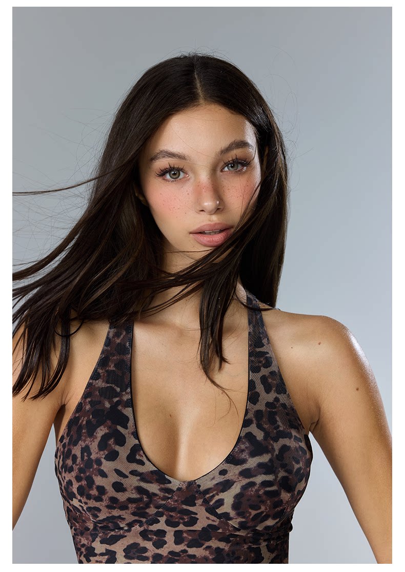 Leopard Racerback Cami