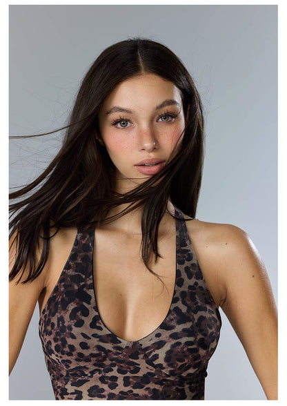 Leopard Racerback Cami