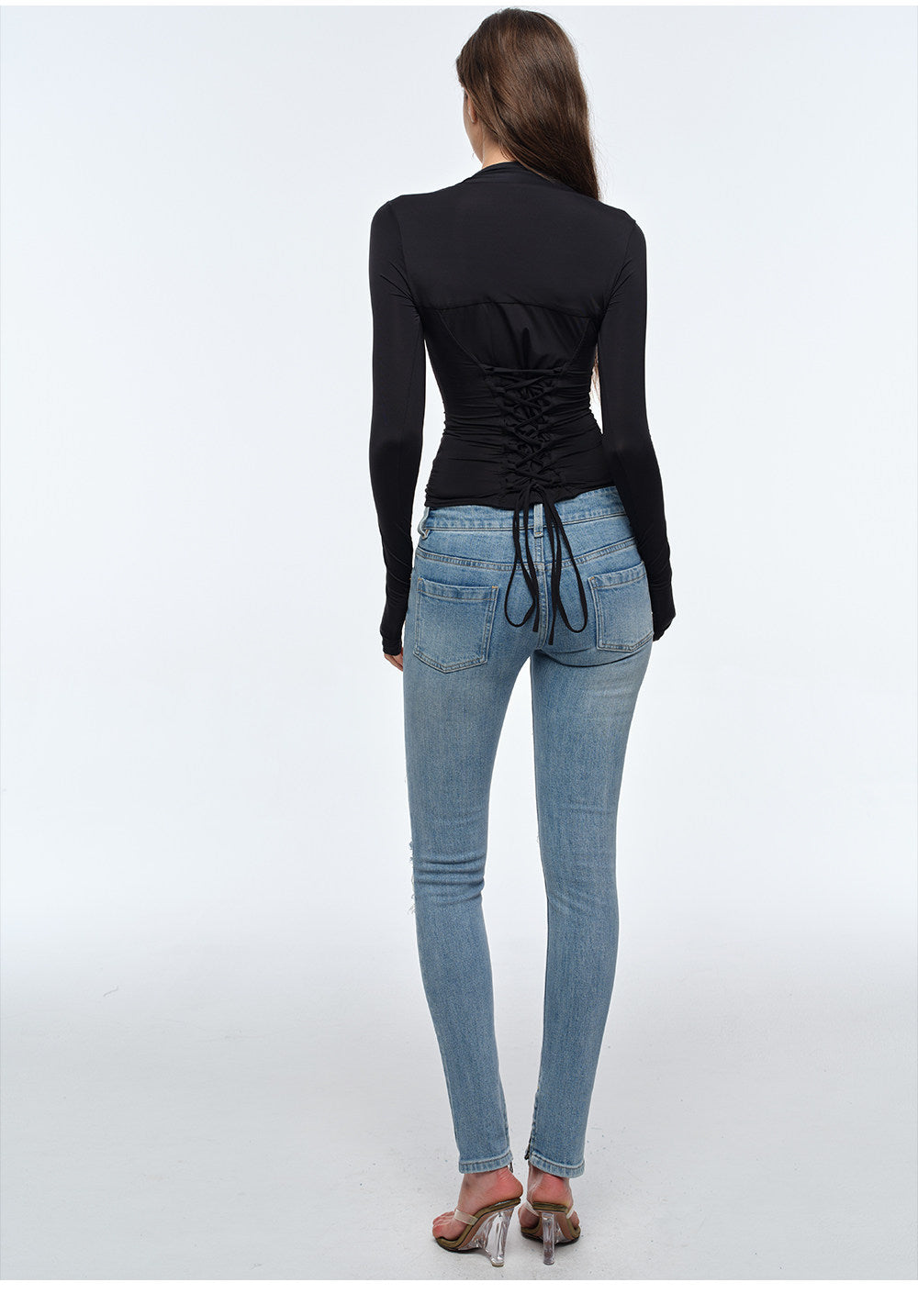 Low Rise Skinny Jeans