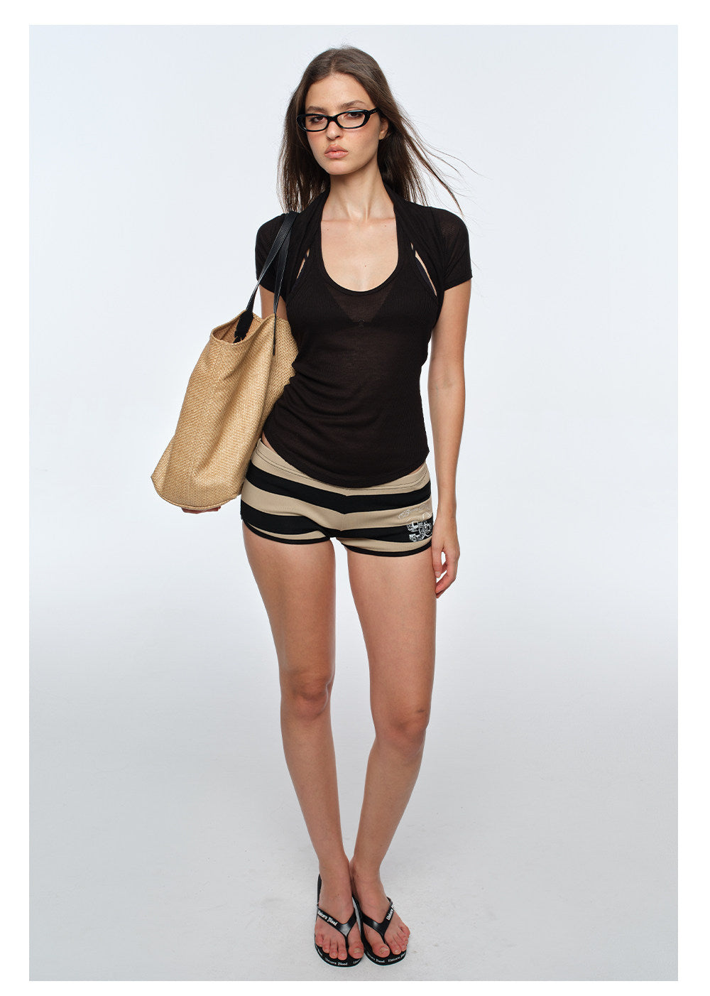 Layered Slim Vest Set