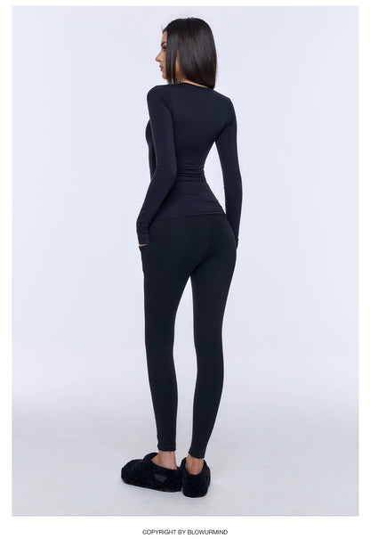 Slim Fit Long Sleeve Top
