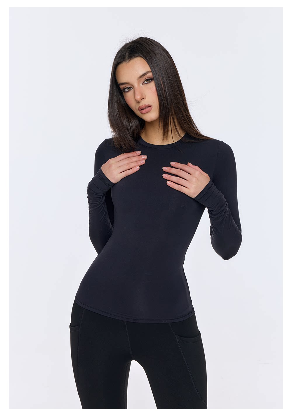 Slim Fit Long Sleeve Top