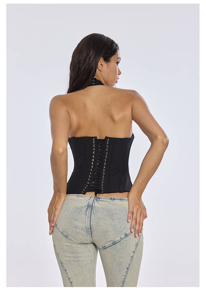 Corset Halter Bustier