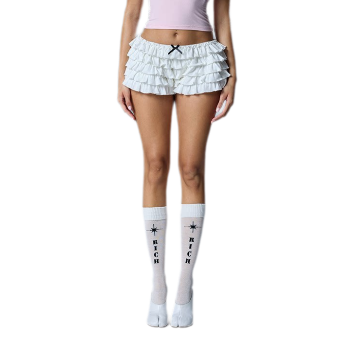 Ballet Layered Ruffle Shorts