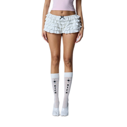 Ballet Layered Ruffle Shorts